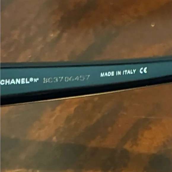 Authentic Chanel Elegant Beige and Black Camellia Accent Reading Glasses - Picture 8 of 8